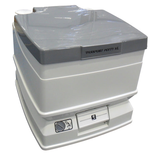 Passport Potty Sanitation Equipment 8 Liter, White