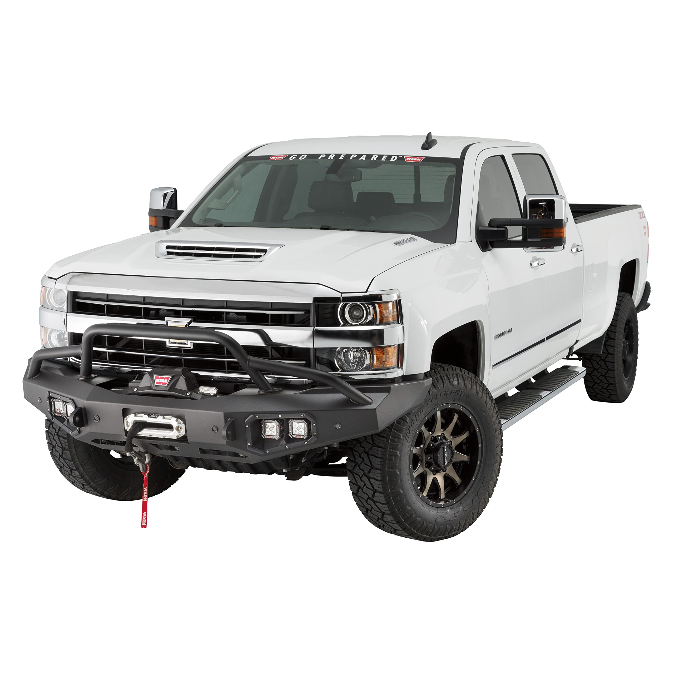 Ascent Baja WARN 100472 Grille Guard Tube Bar, Fits: Ford F150 (2015-2017), Ford Super Duty F250, F350, F450 (2017-2018)