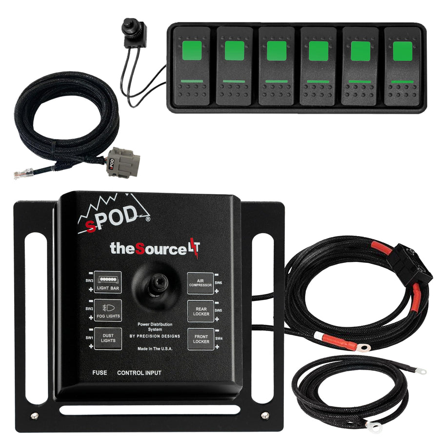 Modular SourceLT w/Green LED for Uni with 84 Inch Battery Cables