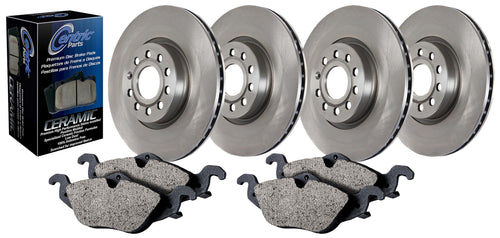 Brake Pad and Rotor Kit Disc 905.44029 for 2010-2017 Lexus LS460