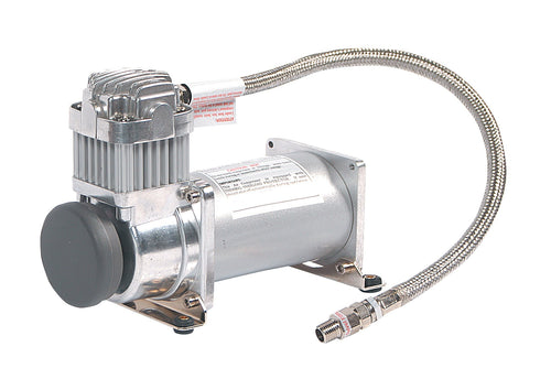 350C VIAIR - Small Industrial Air Compressor for ‎Drilling, Air Brushing, Spraying, Nailing | 12V Continuous Duty Cycle Compressor, 150 PSI (Silver)