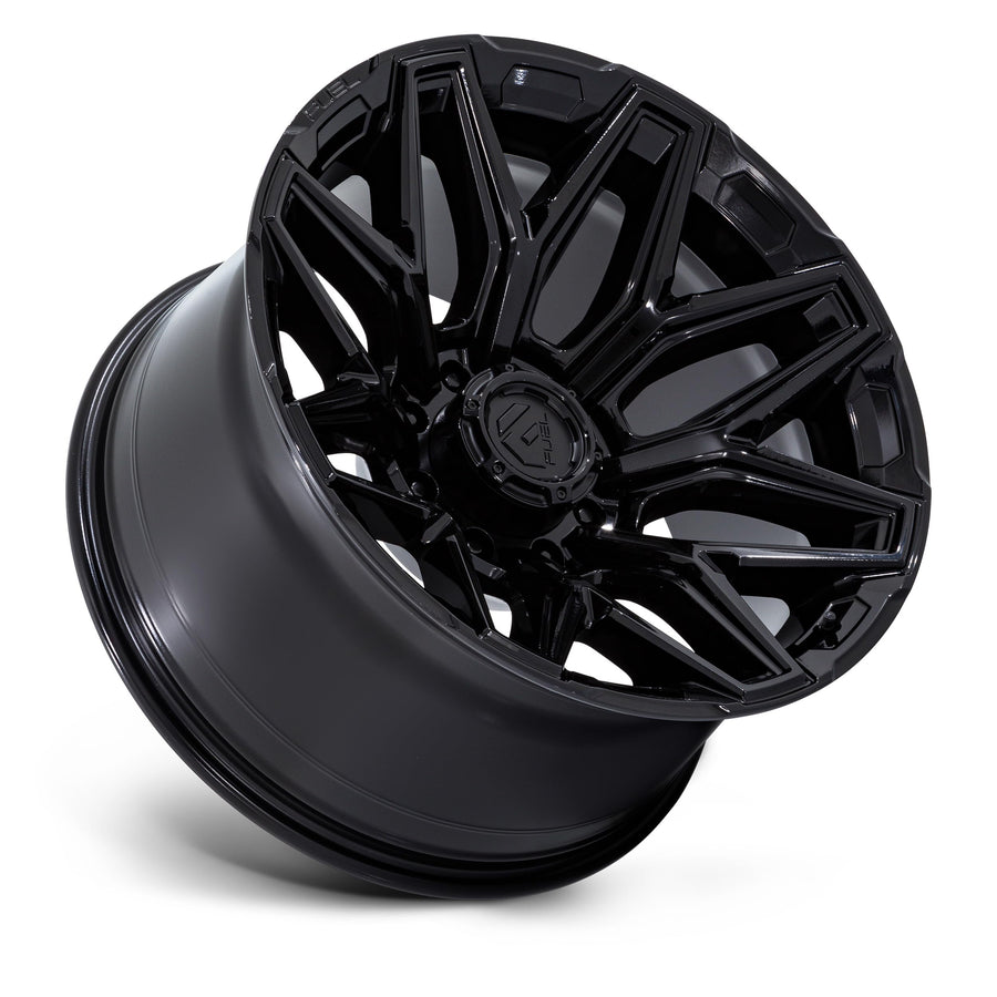 FLUX FUEL OFF-ROAD 20X10 8X6.5 4.79-18mm GLOSS BLACK - FC854BX20108018N