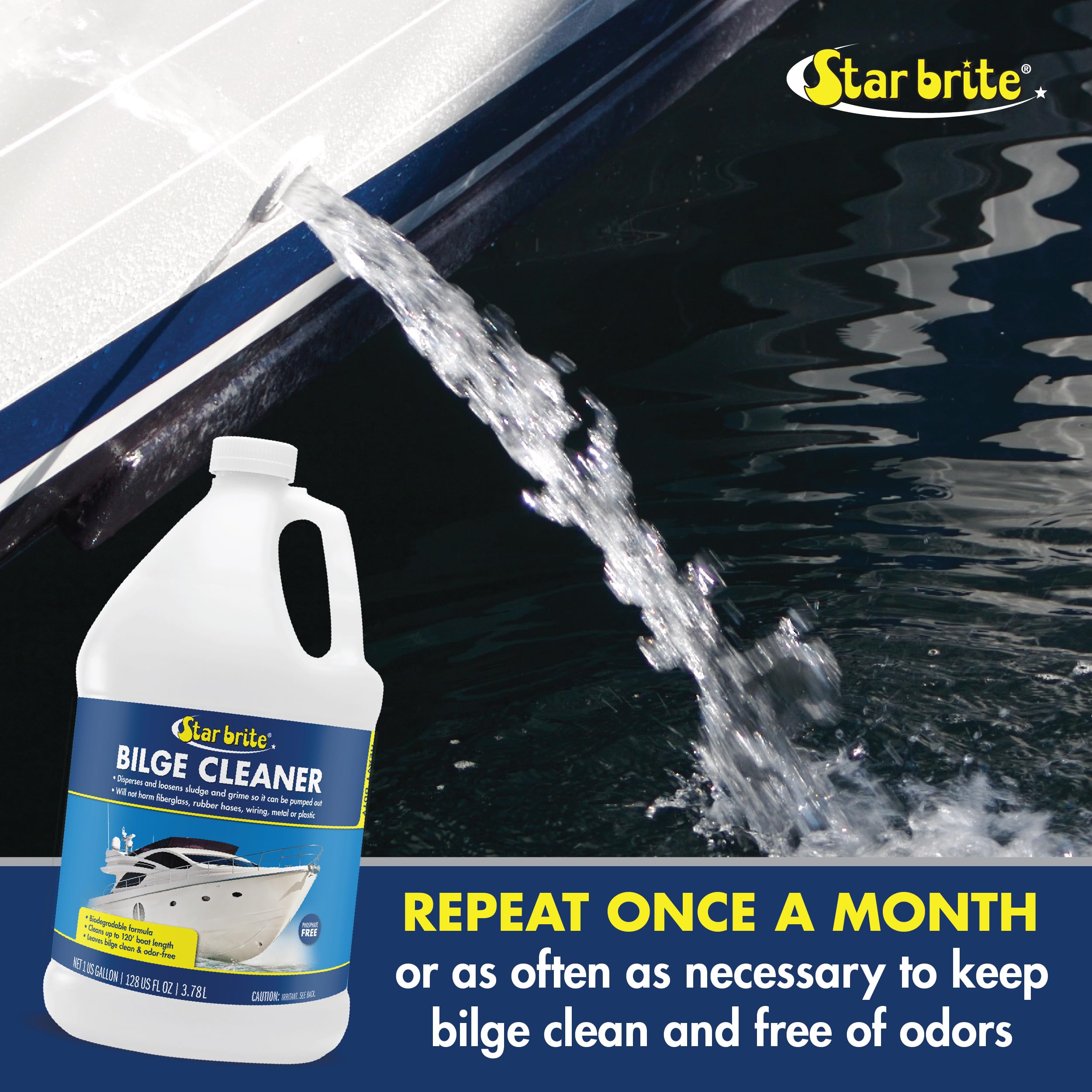Bilge Cleaner STAR BRITE - 1 GAL (080500N)