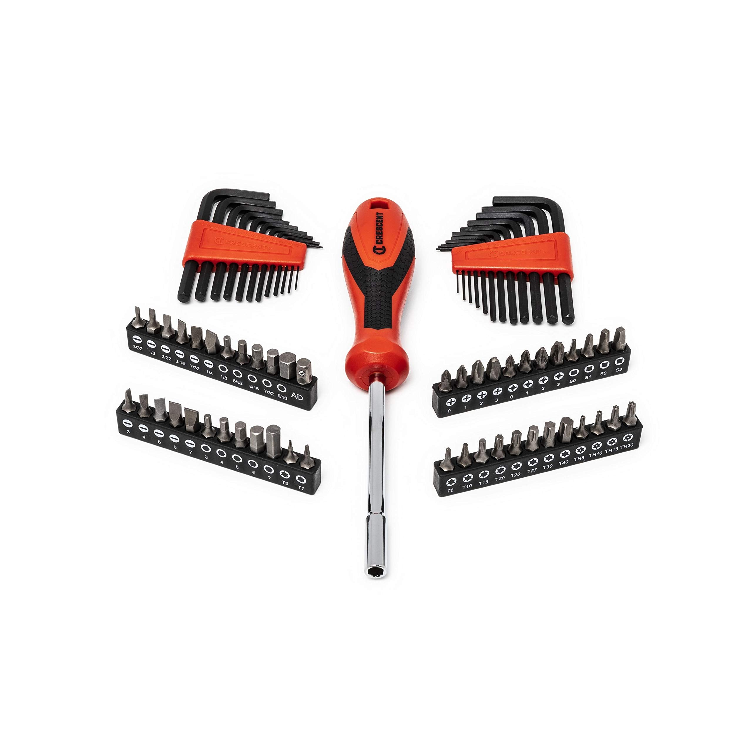 Crescent 150 Piece 6 Point 1/4" and 3/8" Drive SAE/Metric Professional Tool Set - CTK150