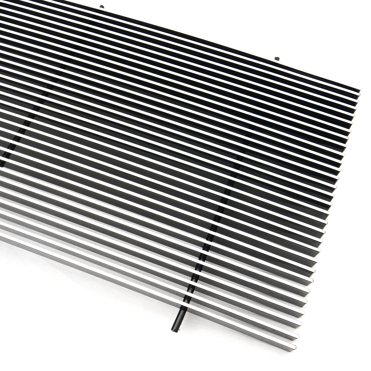 Horizontal T-Rex 20150 Aluminum Polished Finish Billet Grille Insert for GMC Pickup Suburban Yukon