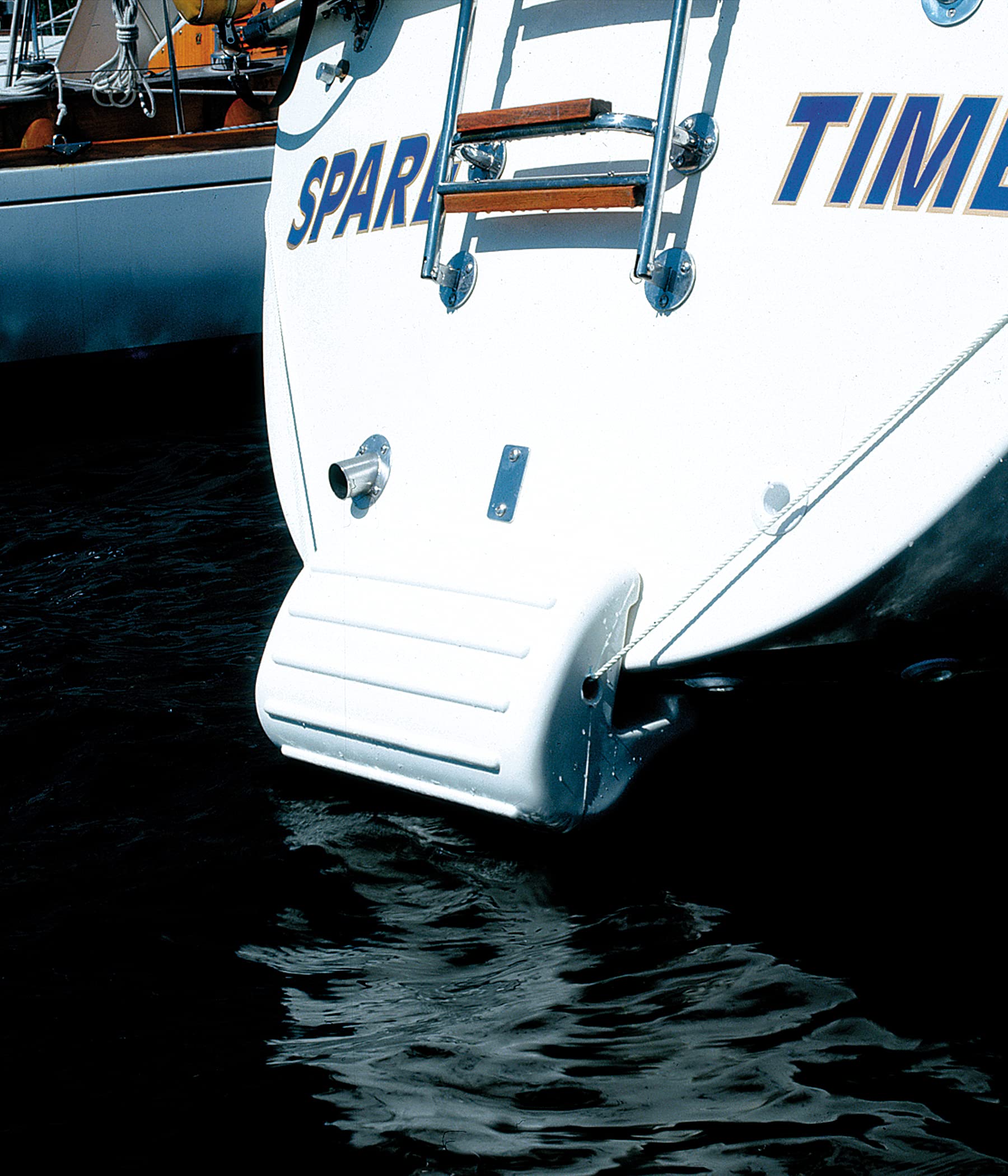 Transom Boat Fender Taylor Made Products, 10 x 22 inch, White