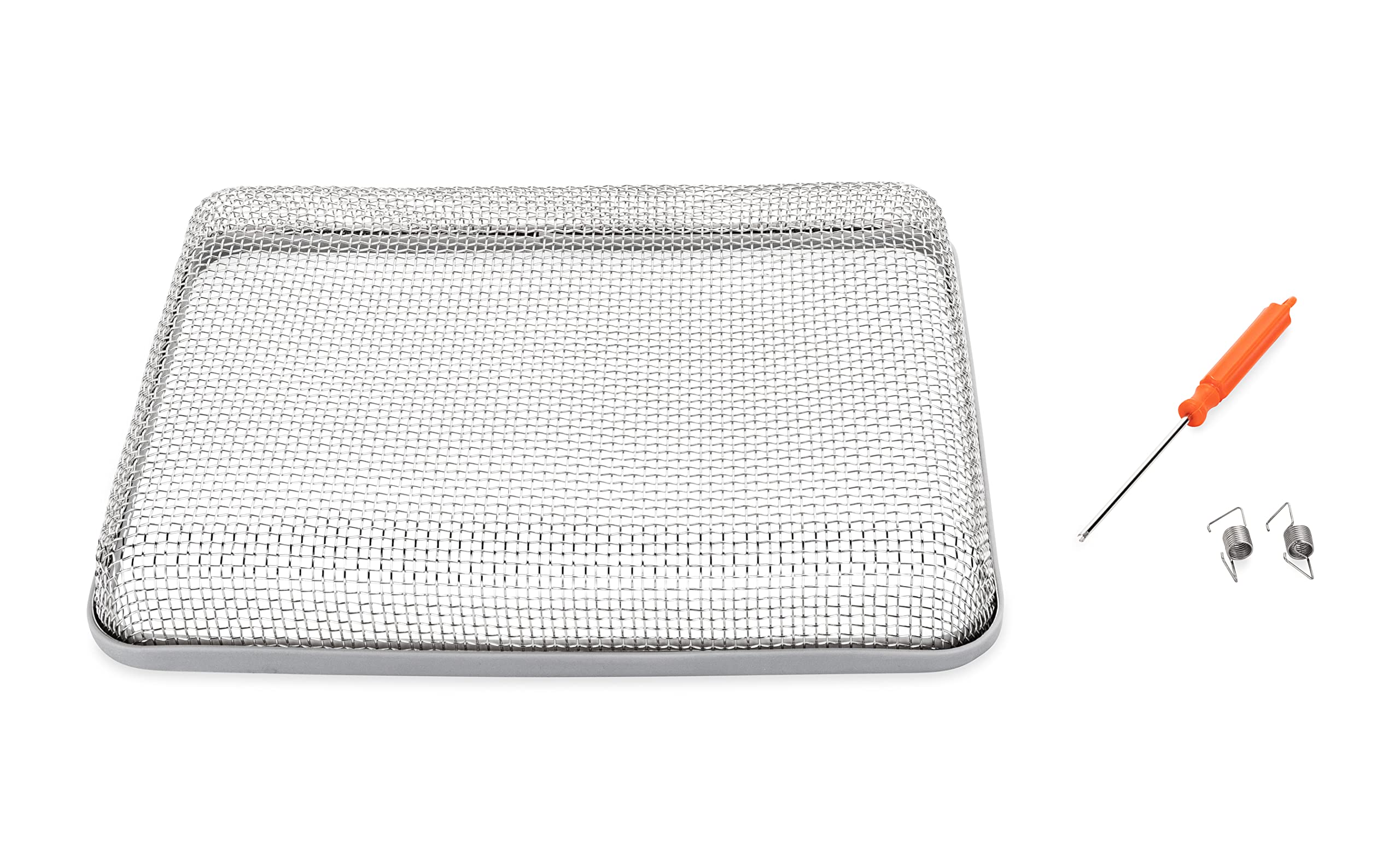 Camco WH 600 Flying Insect Screen with Installation Tool - Durable Stainless Steel Mesh, Fits Suburban 10, 12, and 16 Gallon Water Heater Vents (42146), 9.75" X 7.4" X 1.3