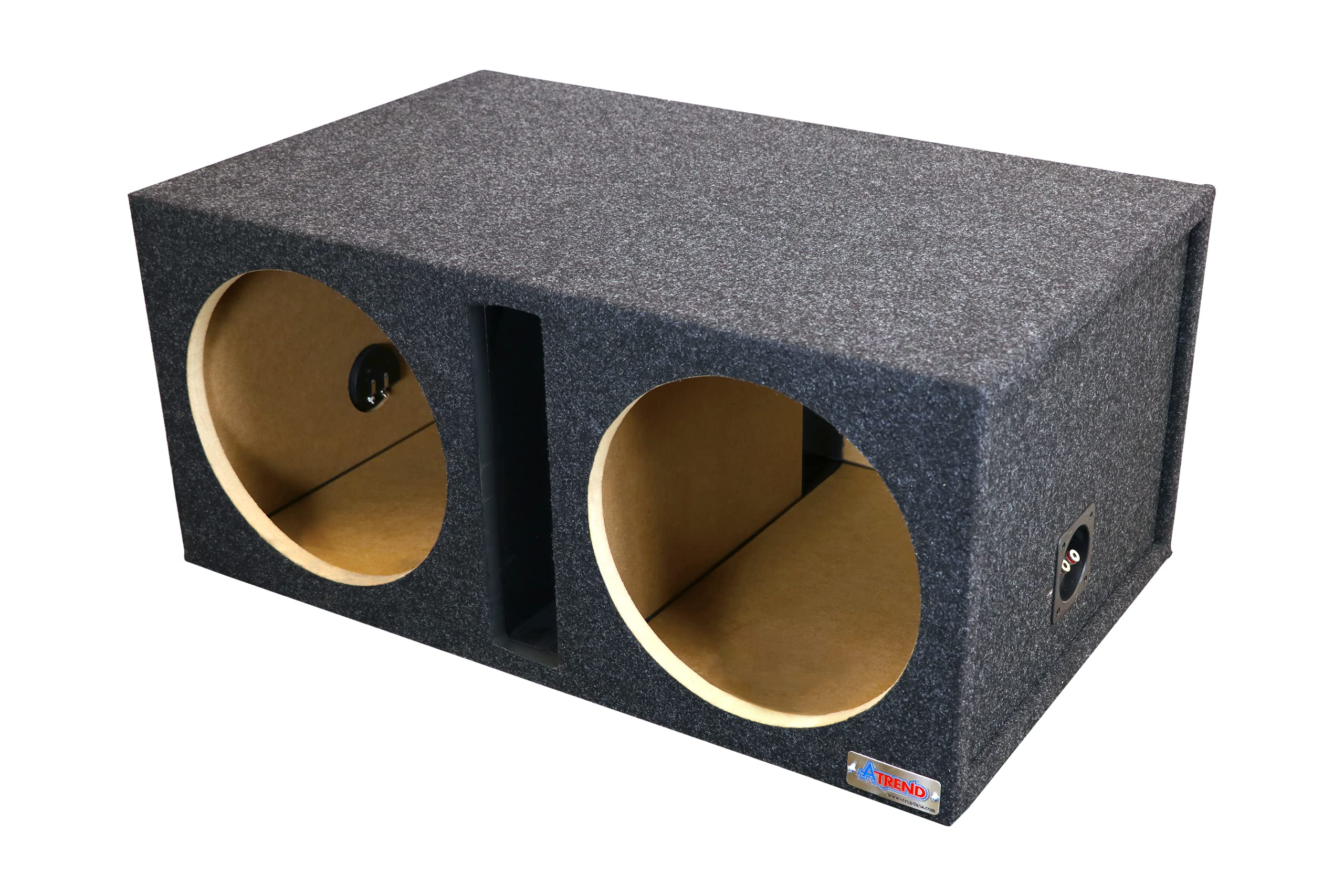 12DQV ATREND 12" Dual PRO Series Vented CAR Audio SUBWOOFER MDF Enclosure New