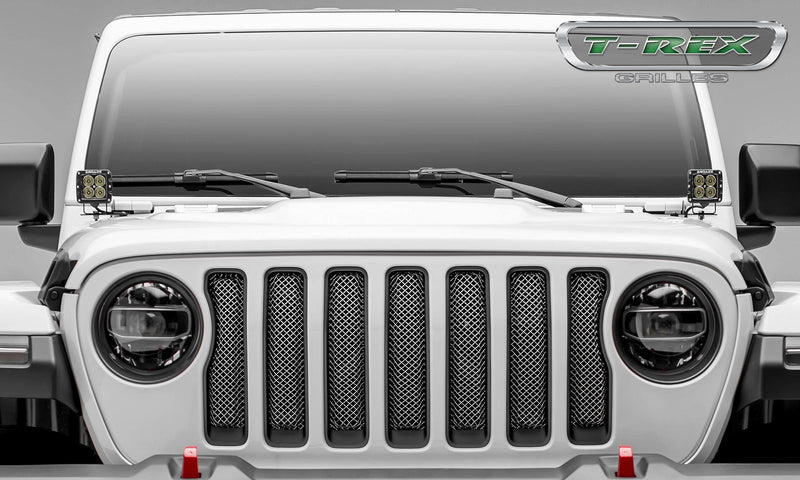 Jeep Wrangler Jl Sport Mesh Grille Compatible with T-Rex, 44493