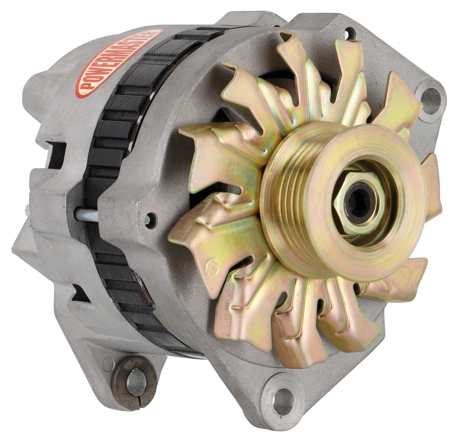 Alt GM CS130 Powermaster Natural 140A 6 grv Pulley Saddle MTG Camaro/Firebird 1993-'97 3.4L 1-Wire or OE Hookup