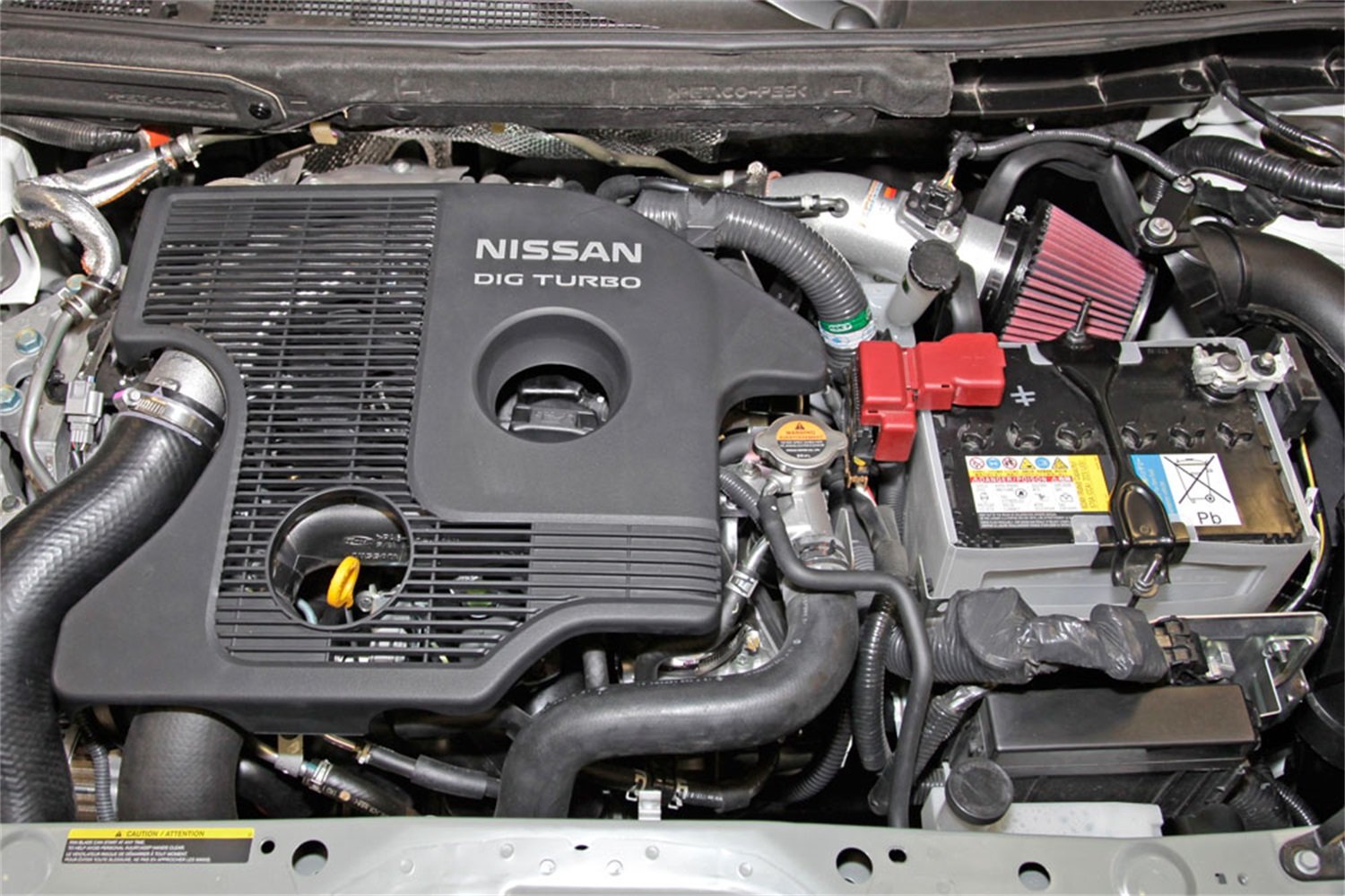 Cold Air Intake System K&N: High-Flow Air-Filter, Increase Performance & Horsepower: Compatible with 2012-2015 NISSAN Juke, 69-7079TS