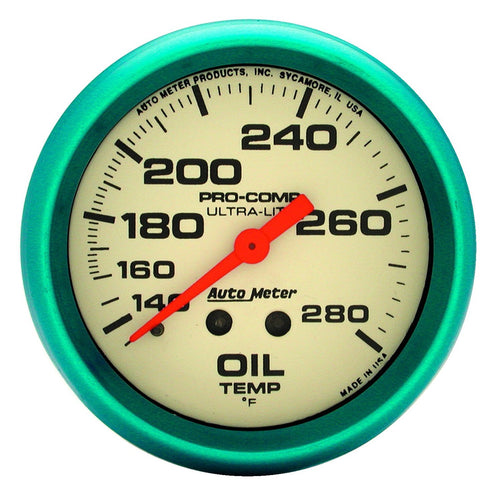 Ultra-Nite Auto Meter 4541 Oil Temperature Gauge