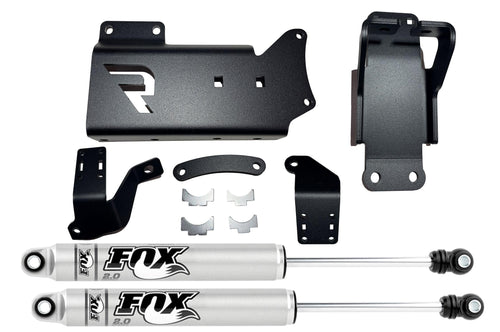 Dual Steering Stabilizer Kit SUPERLIFT SUSPENSION for RAM 2500/3500 | Fox 2.0 Series Cylinders | 92773-1 | Fits 2014-2025 RAM 2500/3500 4WD with No Lift to Any Lift Height