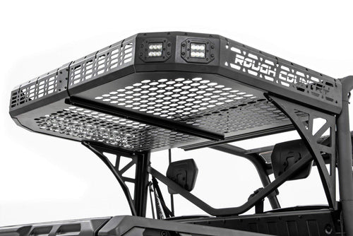 Rough Country Cargo Rack Rear for Can-Am Defender (2017-2025) - Bolt-on Over-Bed Storage