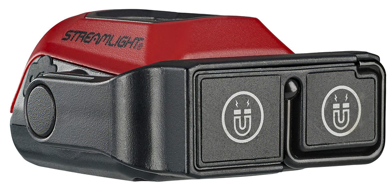 Streamlight Syclone 61510 400-Lumen USB Rechargeable Multi-Function Compact Work Light, Red