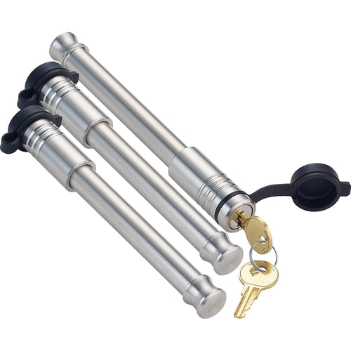 Security InfiniteRule 61675 | 3 Pack, Keyed Alike, Hitch Locks for B&W 2" & 2.5" Tow and Stow 10K LB & 18K LB - Fits Adjustable Ball Mount Only - Does NOT FIT Vehicle Receiver