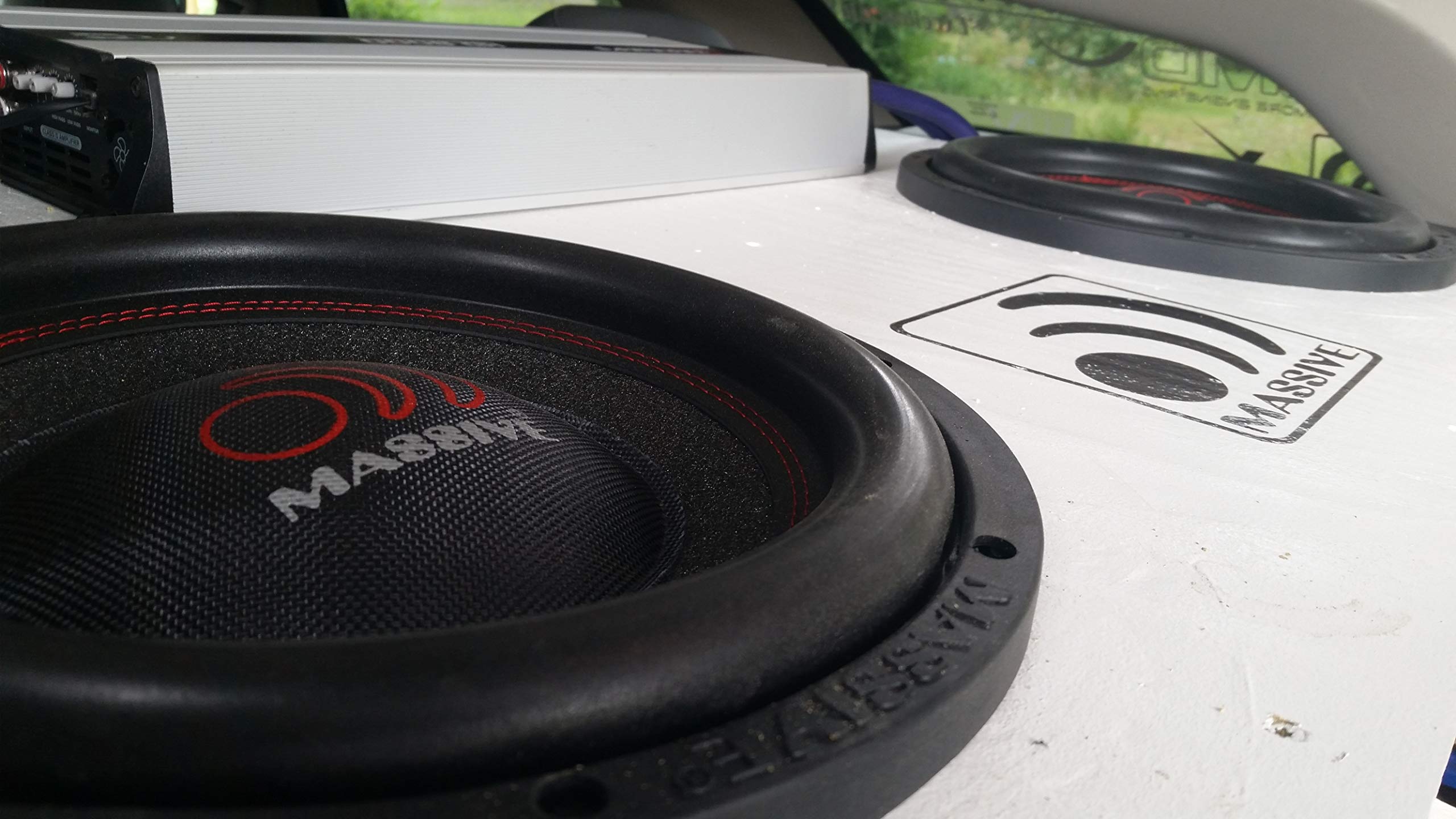 15" Massive Audio 1400 Watt Subwoofer Dual 4 Ohm Voice Coil GTX154