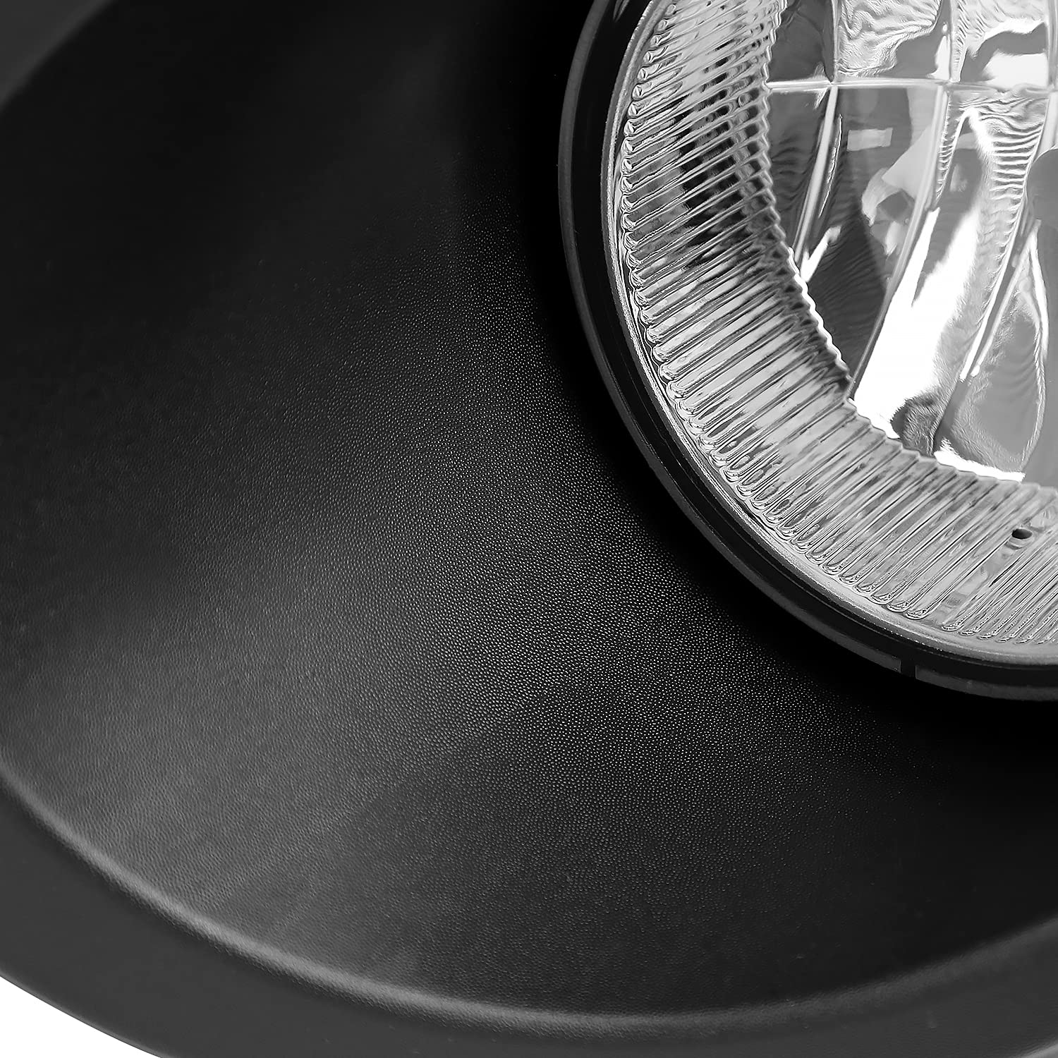 Bumper Fog Lights Spec-D Tuning + Bulbs + Switch Compatible with 2011-2014 Ford F150 L+R Pair Assembly