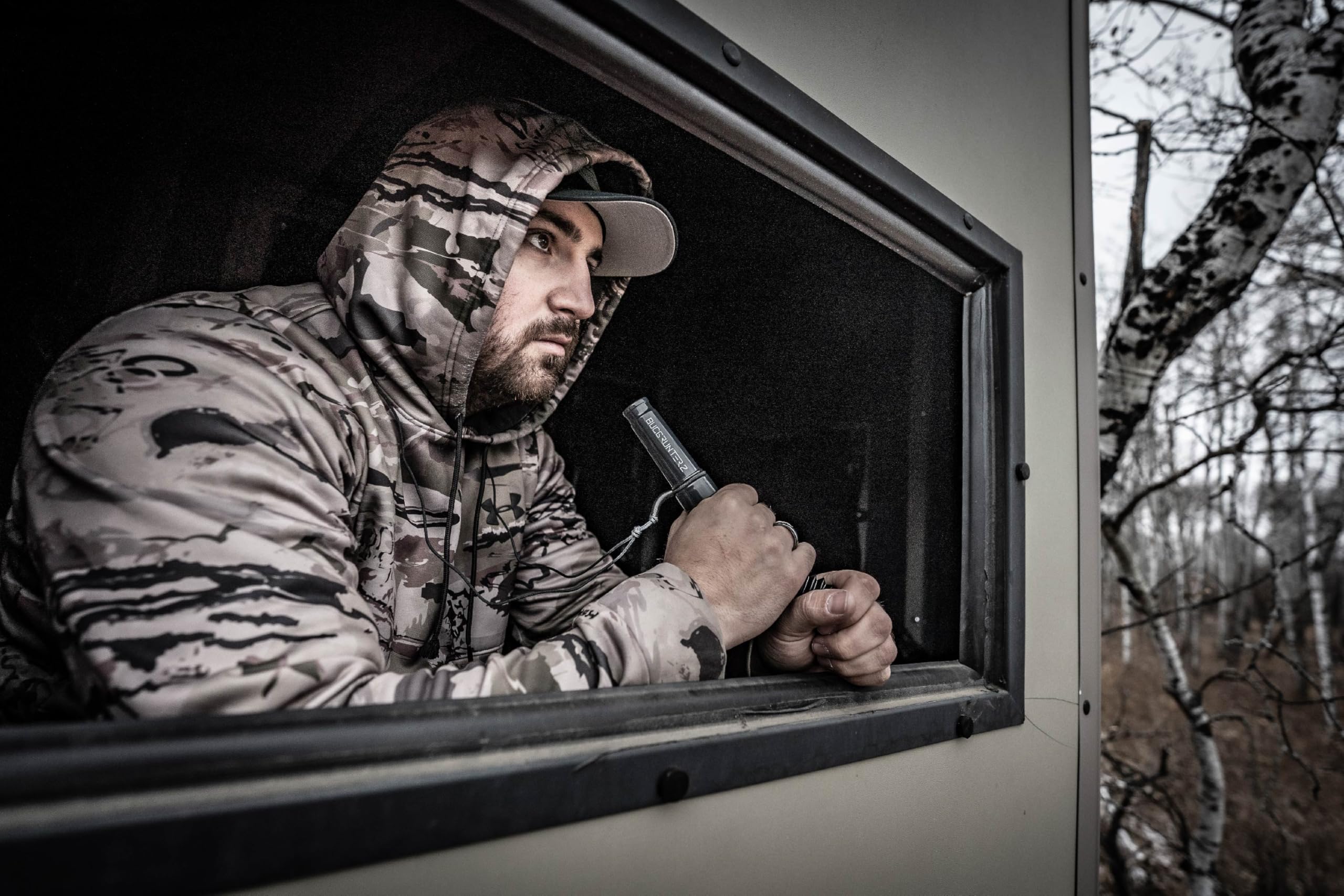 Bucgrunter 2 Hunters Specialties Hunting Deer Call - Realistic Mature Buck & Young Buck Vocalizations Game Call
