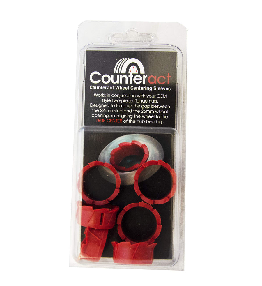 Wheel Centering Sleeves Counteract (6PK, 22mm)