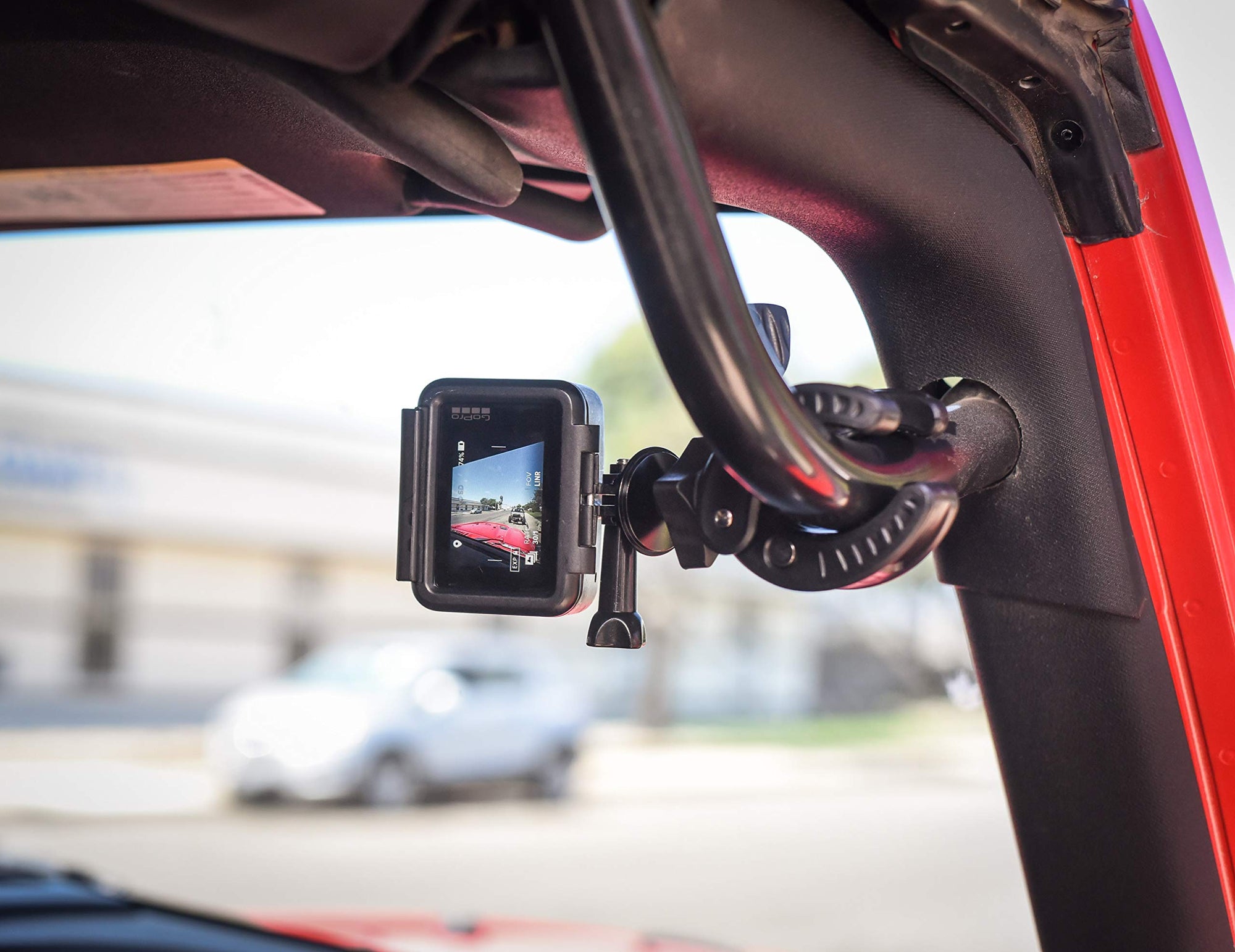 Mob Armor Accessory Kit Action Camera - Complete Bundle with Adjustable Claw Grip, Magnetic Holders, Steel Mounting Plates, and Travel-Friendly Nylon Case for On-The-Go Filming