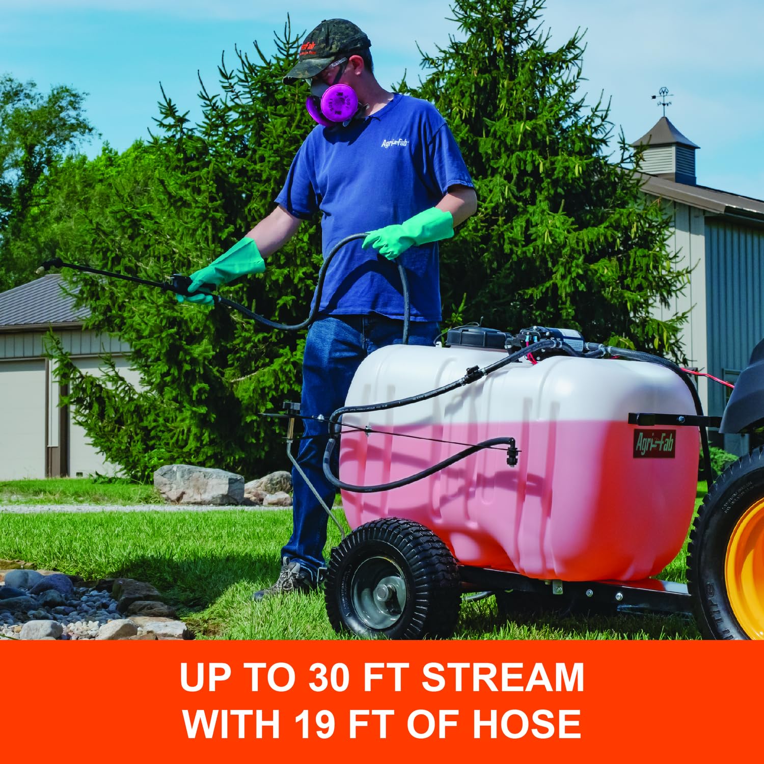 45 Gallon Agri-Fab Tow Behind Sprayer 45-0589