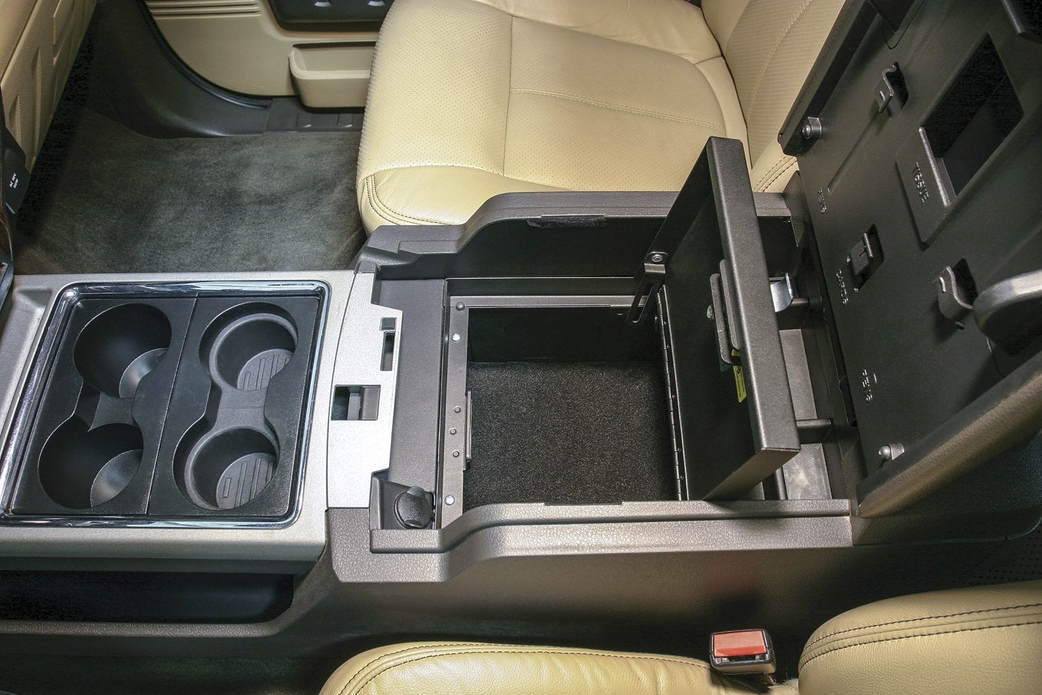 Tuffy Console Security Safe - Compatible with Ford Super Duty - 2011-2016
