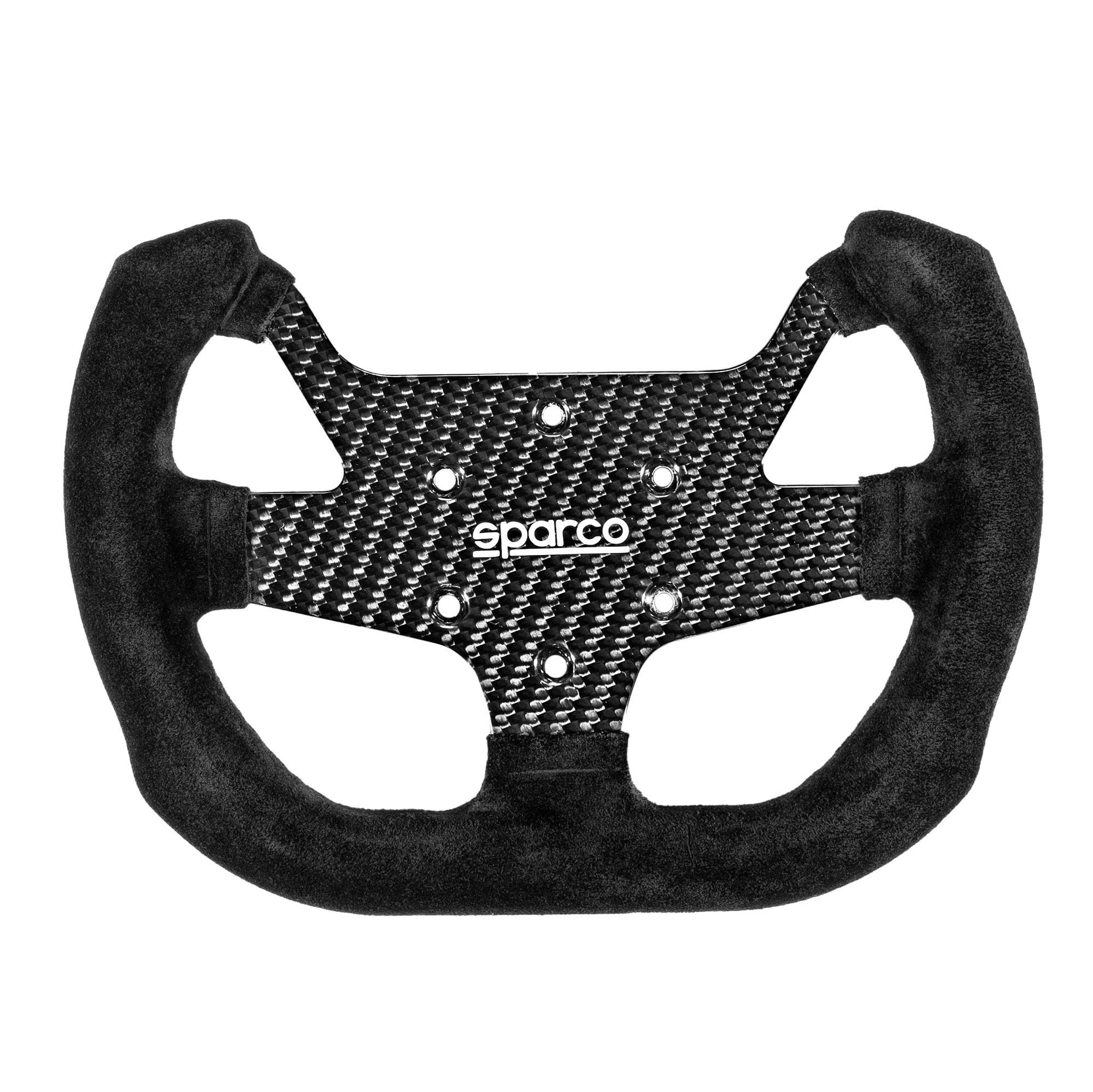 215 Sparco Suede Black