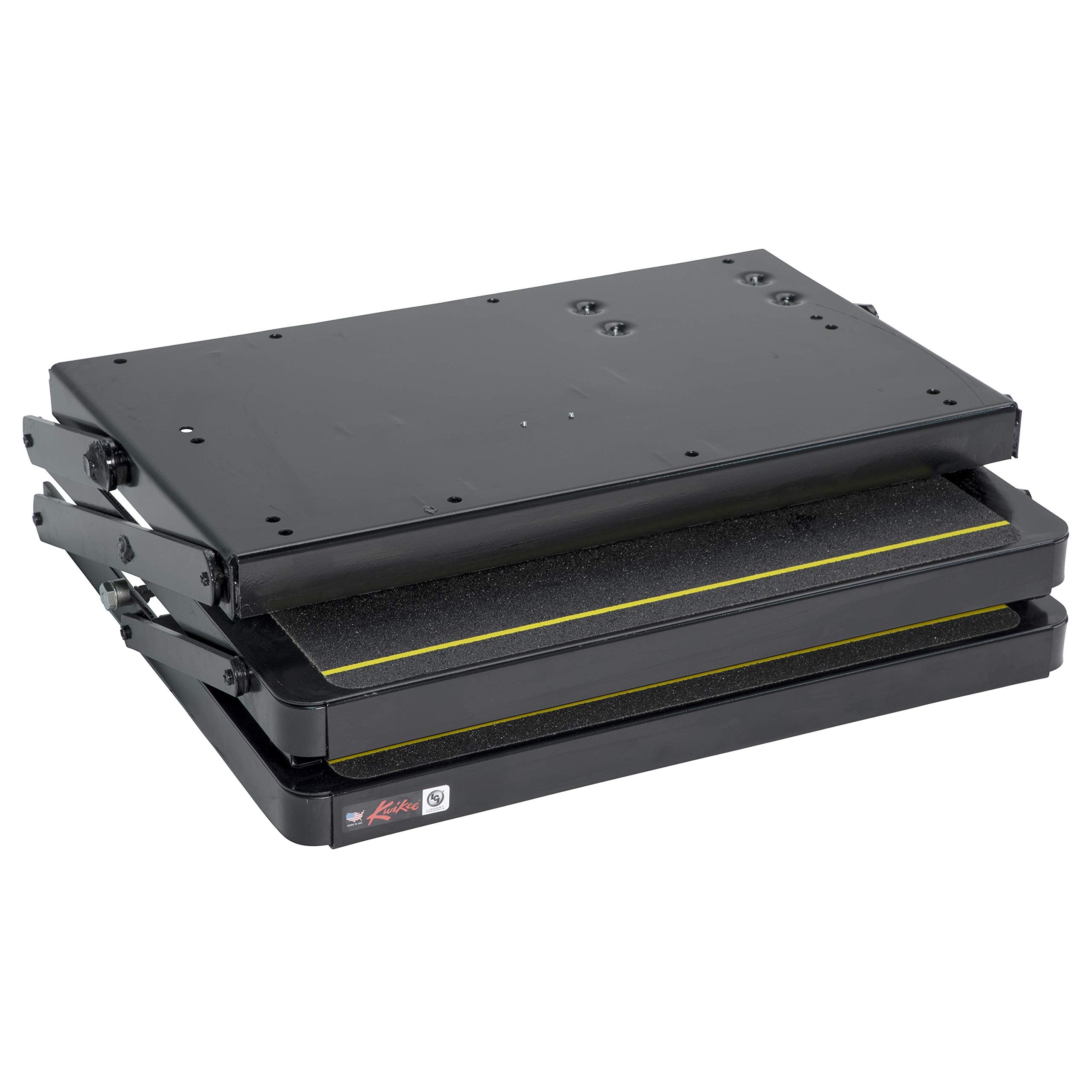 40 Series Kwikee Electric Step Assembly with Standard Drive Operation and Power Switch Kit for RVs and Travel Trailers