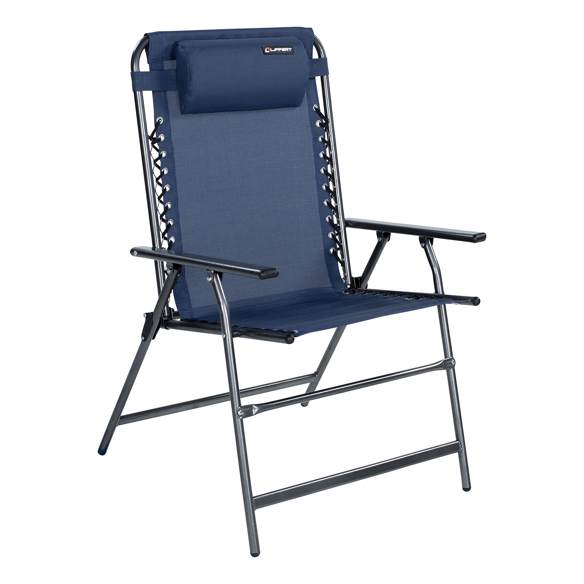 Bungee Deck Chair All-Weather with Adjustable Headrest