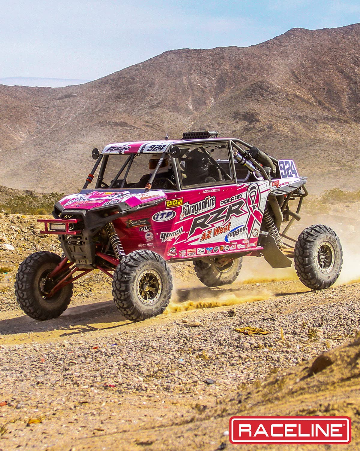 Raceline A71 Wheels MAMBA UTV/ATV Black Machined Finish 14x7" 4x156", 30 mm offset/(5.18"B/S)