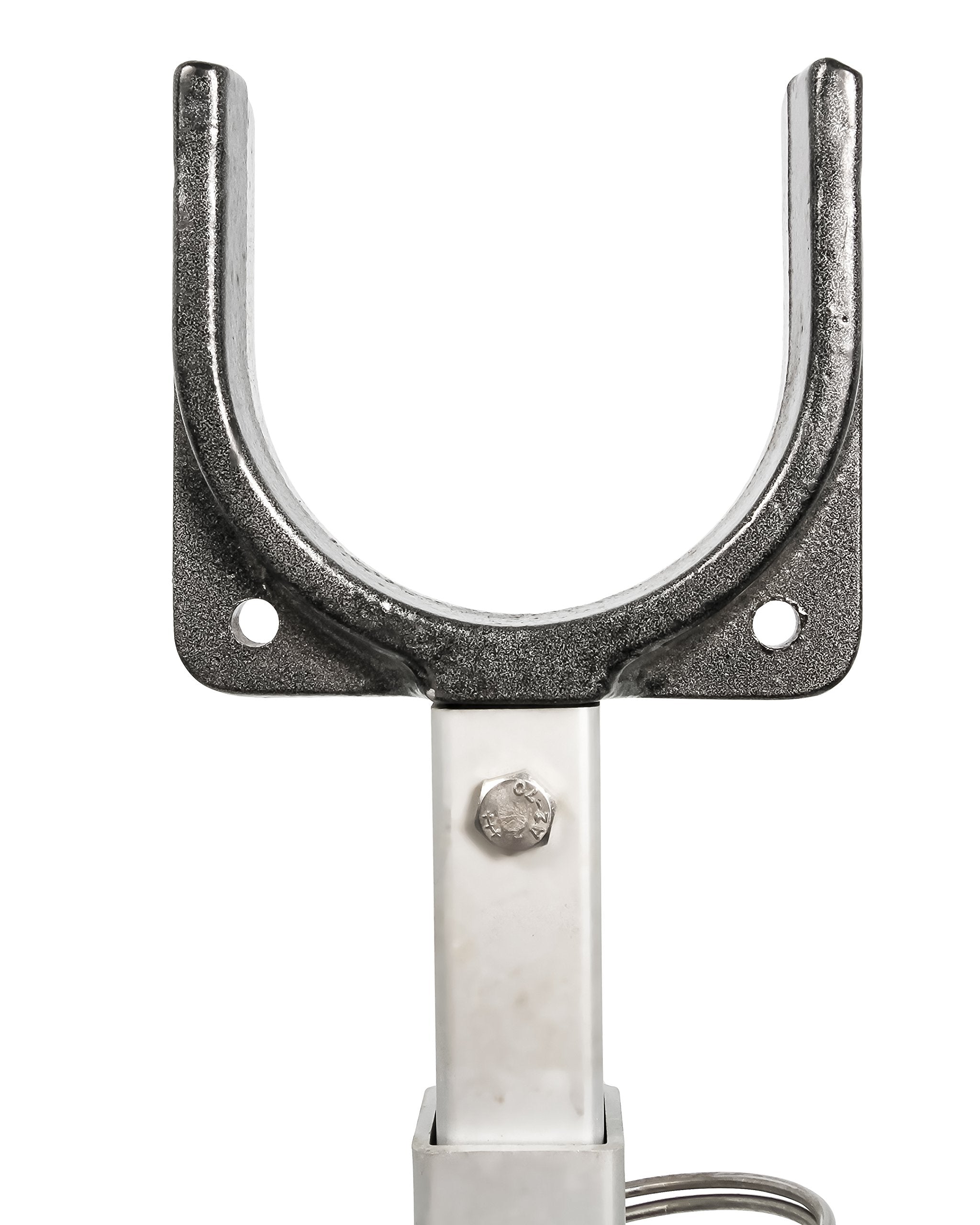 Heavy Duty Camco Steel 34”-46” Transom Support - Helps Protect Your Transom by Supporting Weight and Stabilizing Motor (50040)