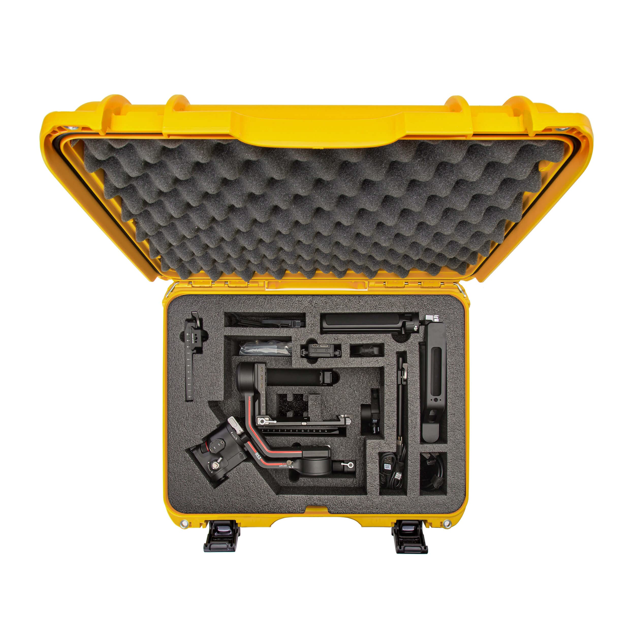 Waterproof Hard Case Nanuk 930 with Custom Insert for The DJI Ronin S3, S3 Combo, S3 PRO, S3 PRO Combo - Yellow (930S-080YL-0A0-C0634)