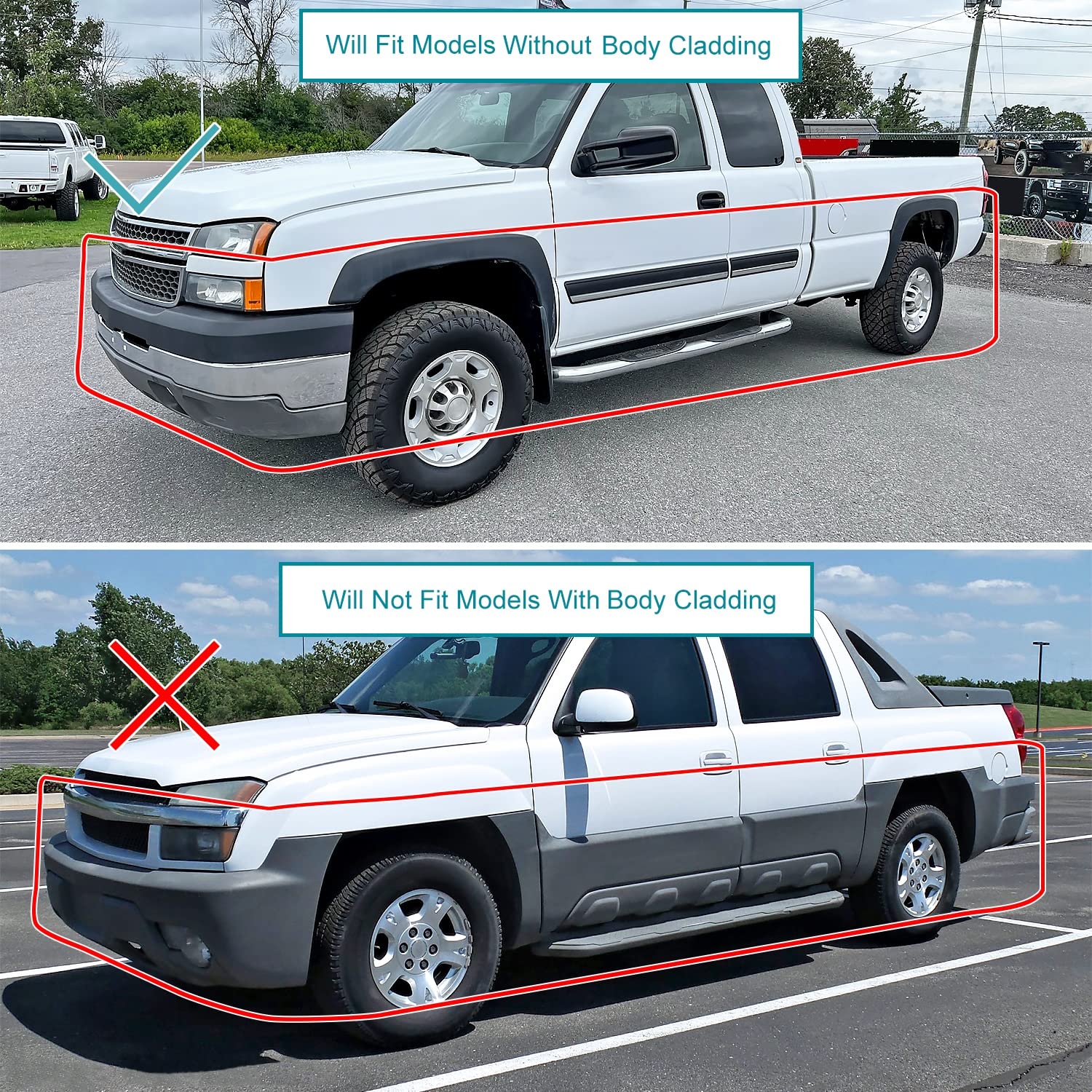 Black Headlights w/LED Light Bar SPEC-D TUNING Compatible with 2003-2007 Chevy Silverado 1500 2500 2002-2006 Avalanche, Left + Right Pair Headlamps Assembly