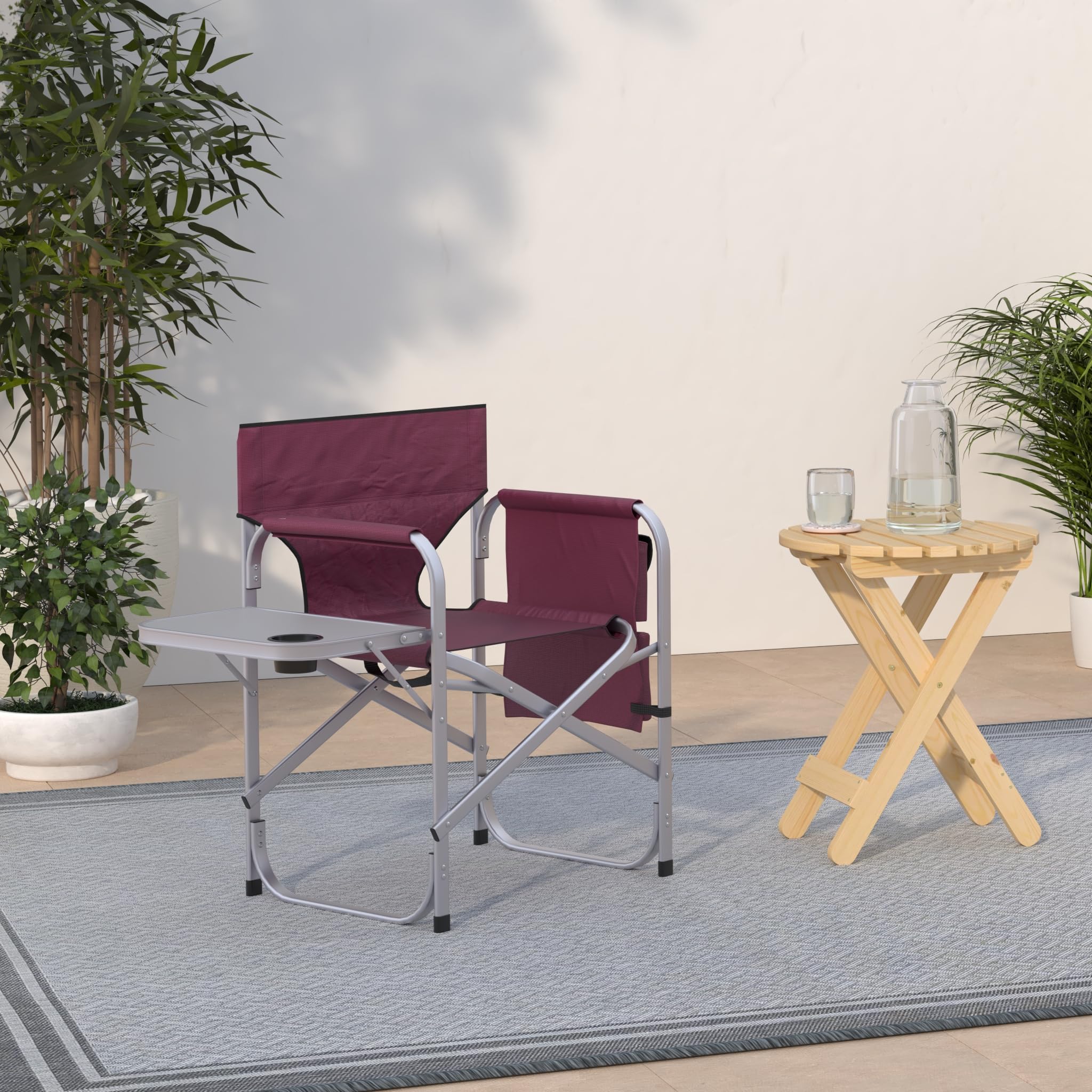Camping Stylish Full Back Folding Director's Chair