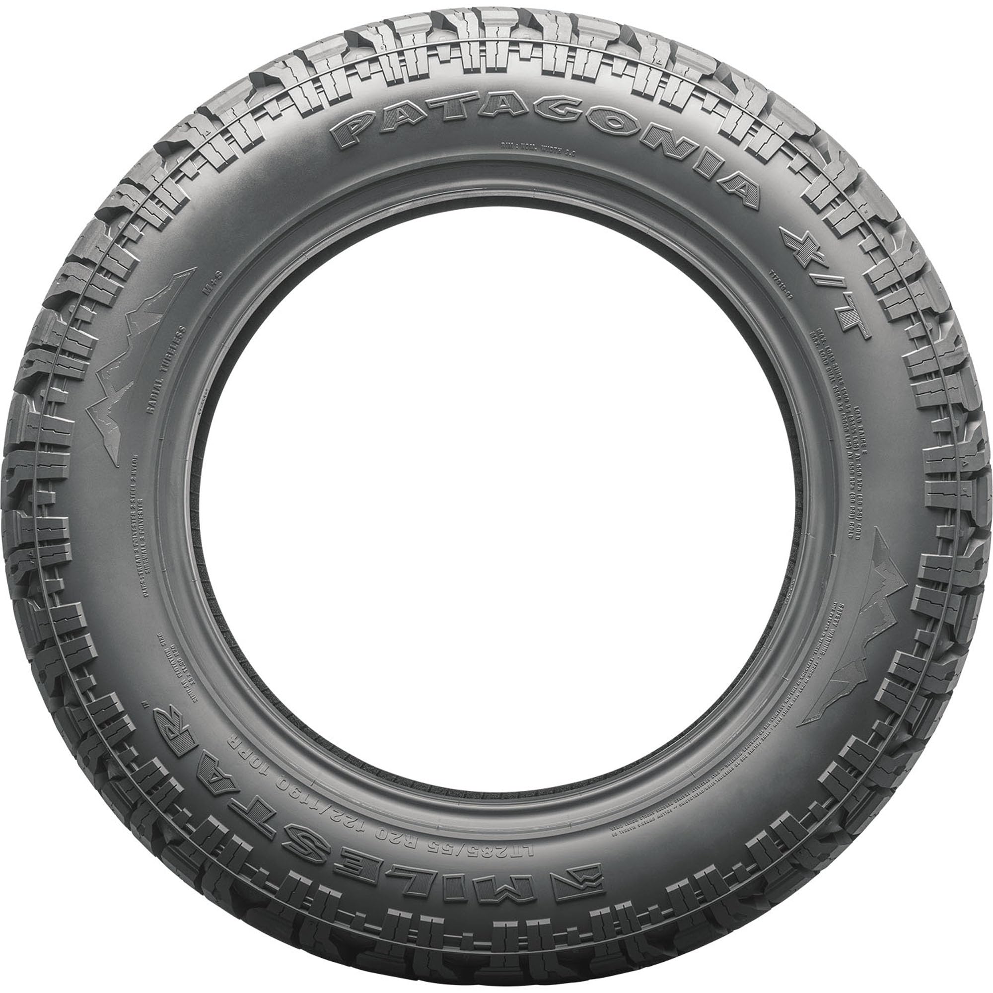 Patagonia X/T Milestar Rugged Terrain LT275/60R20 123/120Q E Light Truck Tire