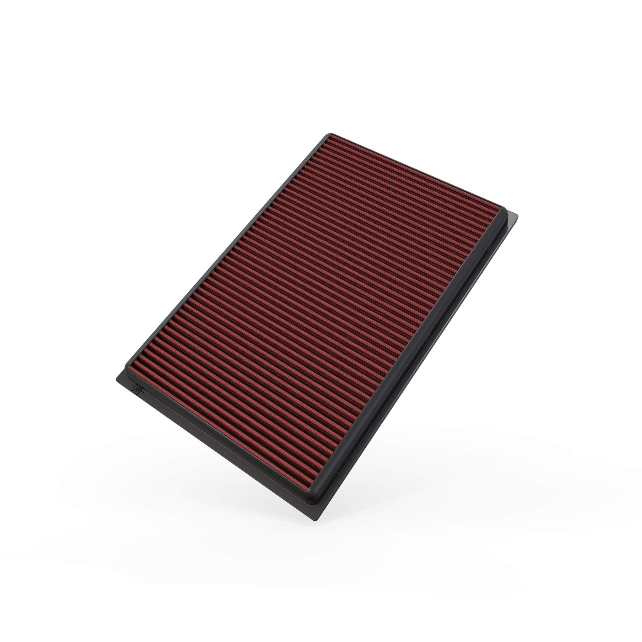K&N Engine Air Filter: Replacement Car Air Filter, Reusable, Clean Every 75,000 Miles, Washable: Compatible 2003-2018 Audi/Volkswagen (Q3, TT, RS, A3, RS3, Passat, CC, Magotan, Eos, Golf V), 33-2384