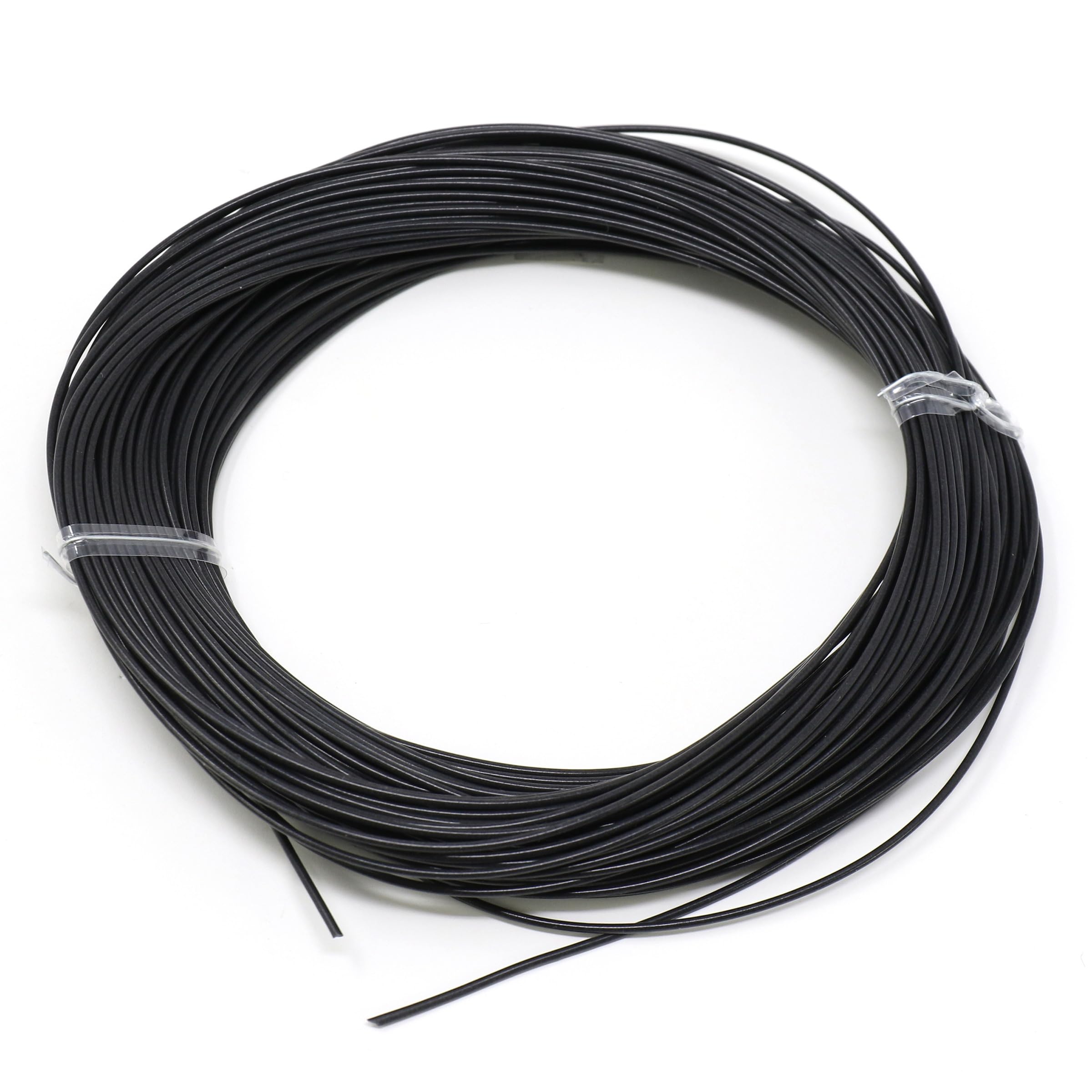 Rattle Reel Line CLAM 15598 (Black) - 75 Feet