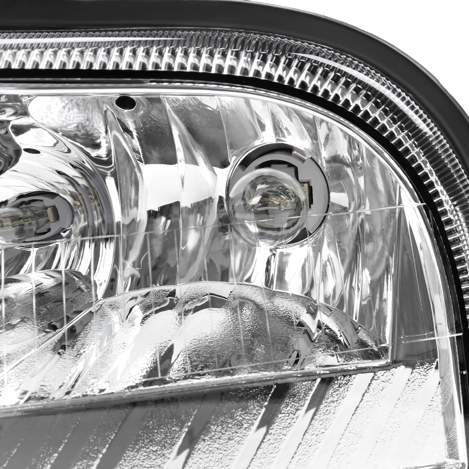 Chrome Headlights + Corner Lights SPEC-D TUNING Compatible with 2006-2011 Mercury Grand Marquis