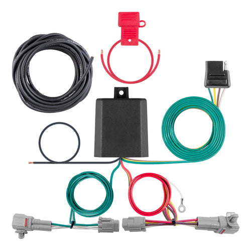 4-Pin CURT Vehicle-Side Custom Trailer Wiring Harness, Fits Select Subaru Legacy