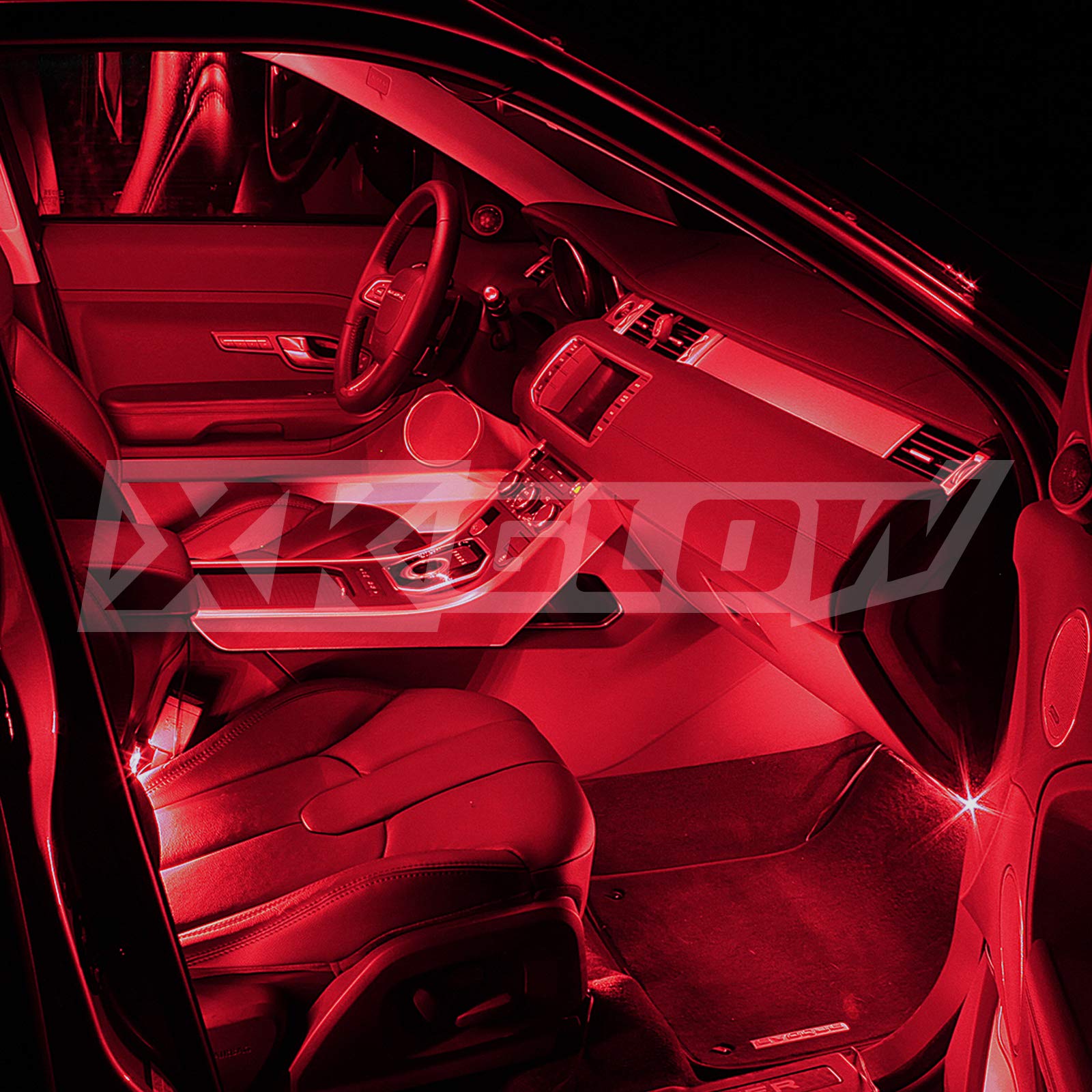 Single Color XKGLOW LED Interior Neon Accent Light Kit - Red