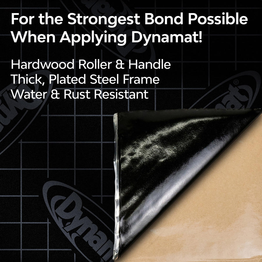 Dynamat Dynaroller: Roller Tool for Applying Hardwood Dynamat Sound Deadening and Car & Home Insulation Material – Achieve Professional-Looking Results with No Air Bubbles – Made in The USA