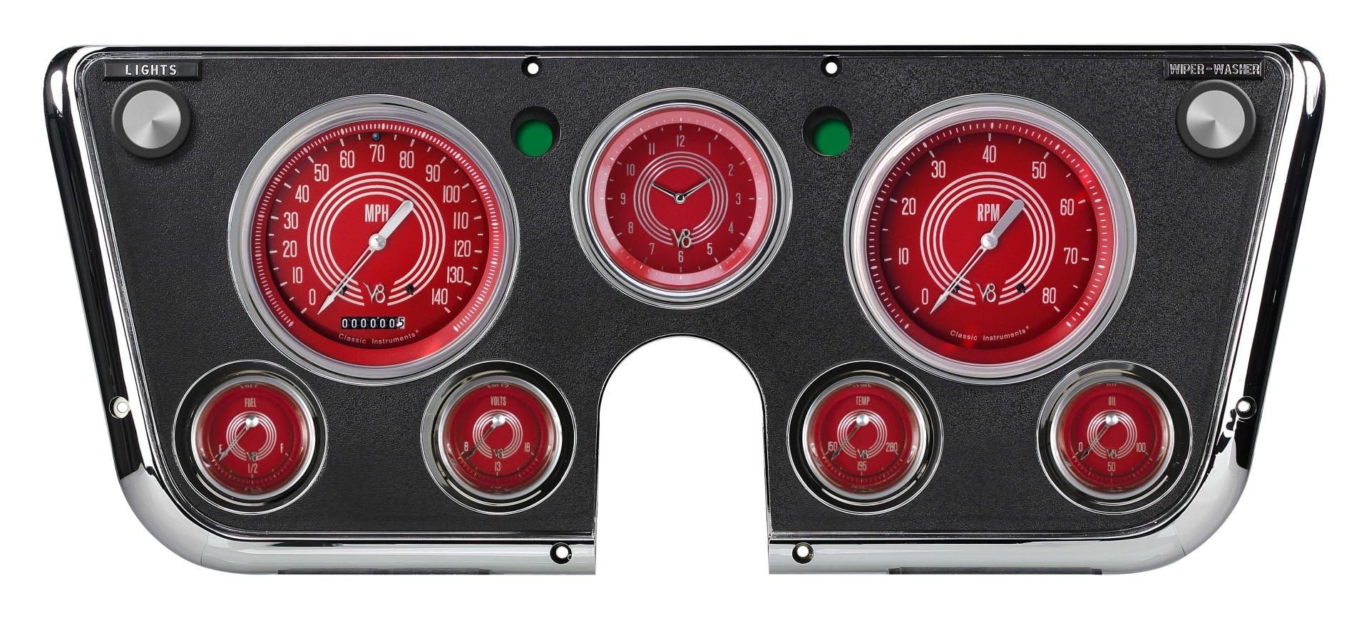 V8 Red Steelie CT67V8RS-LS 1967-72 Chevy Truck LS Sending Unit