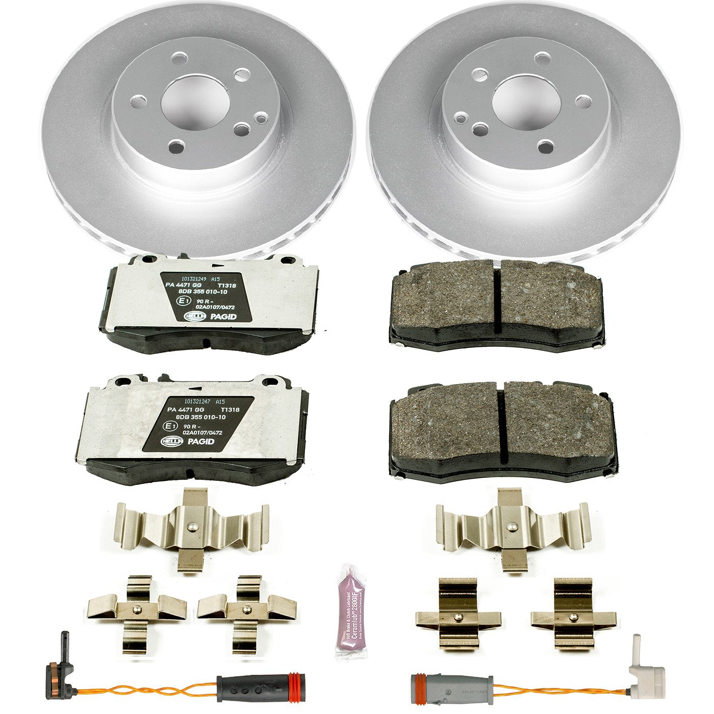 Euro-Stop Power Stop ESK5238 Front Brake Kit