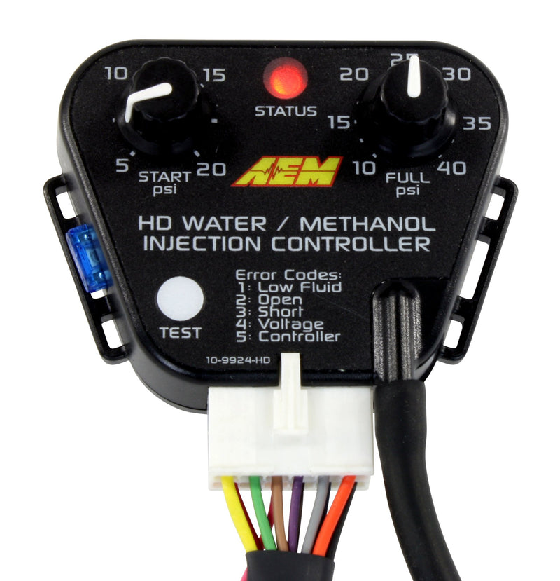 V2 AEM (30-3301) 5-Gallon Water/Methanol Injection Kit with HD Controller and Internal MAP Sensor
