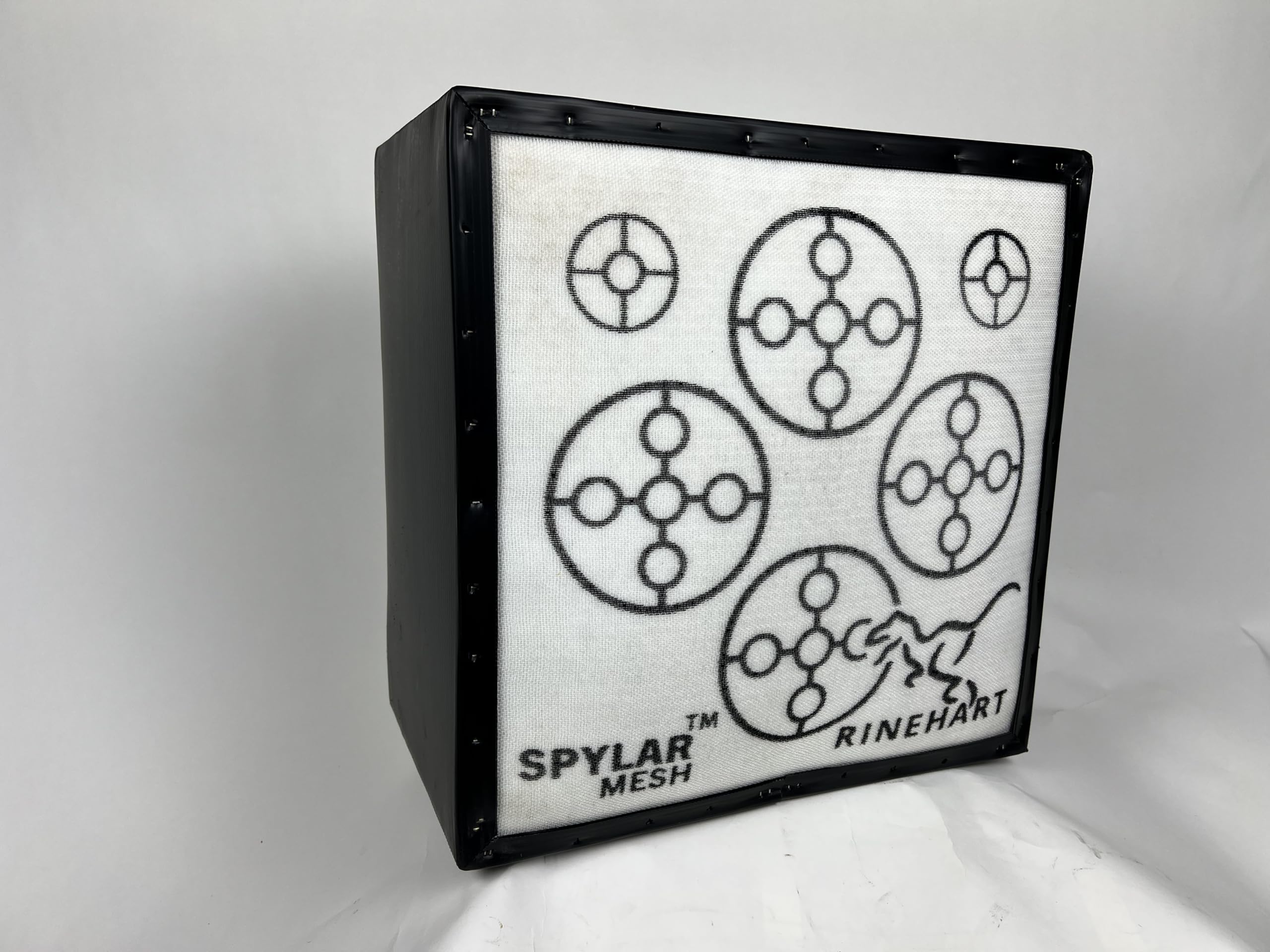 Speed Rinehart Unlimited Target | High-Velocity Crossbow Target with Patented Spylar Construction | 27-Zone Design for Fast Bolt Removal | Made in USA