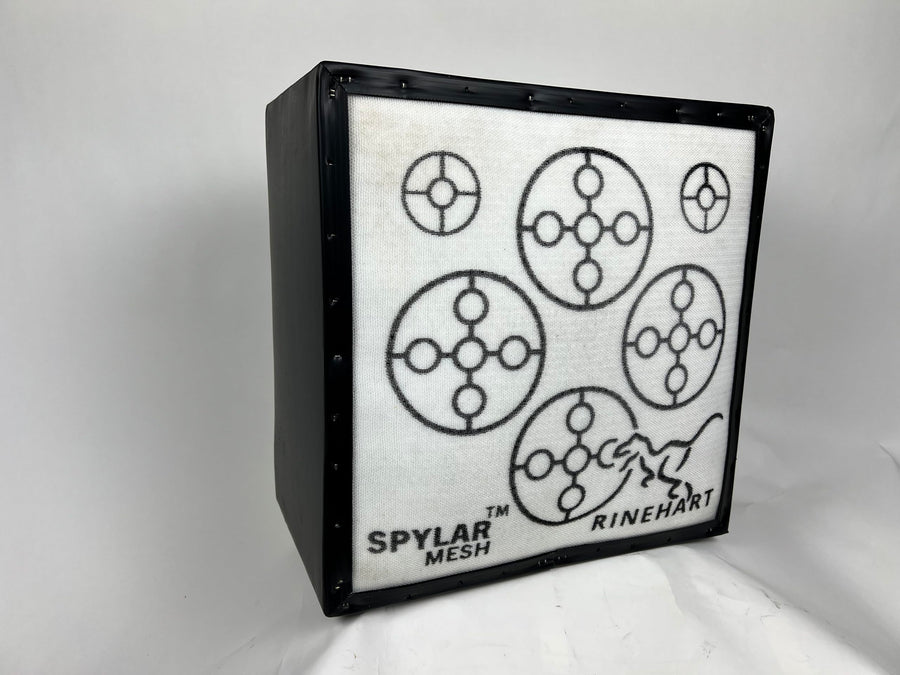 Speed Rinehart Unlimited Target | High-Velocity Crossbow Target with Patented Spylar Construction | 27-Zone Design for Fast Bolt Removal | Made in USA