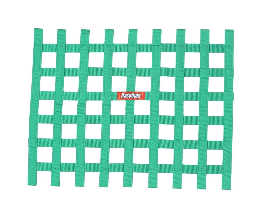 Window Net RaceQuip® 721075RQP - 1 in Webbing - 24 x 18 in Rectangle - Green