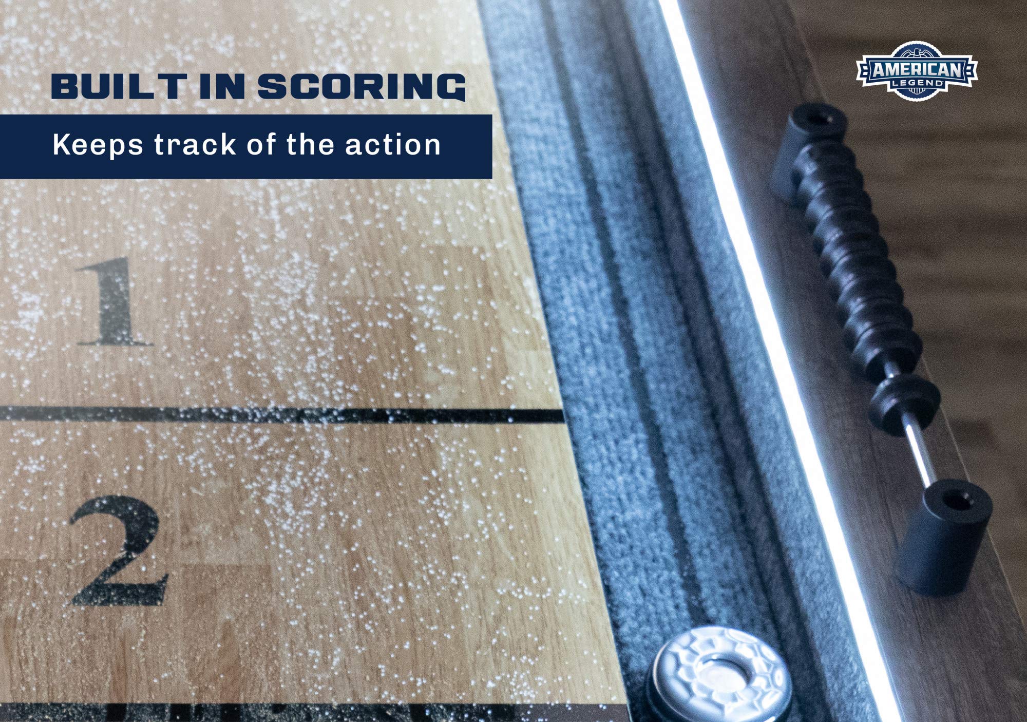 Kirkwood American Legend 9 Foot Shuffleboard Table