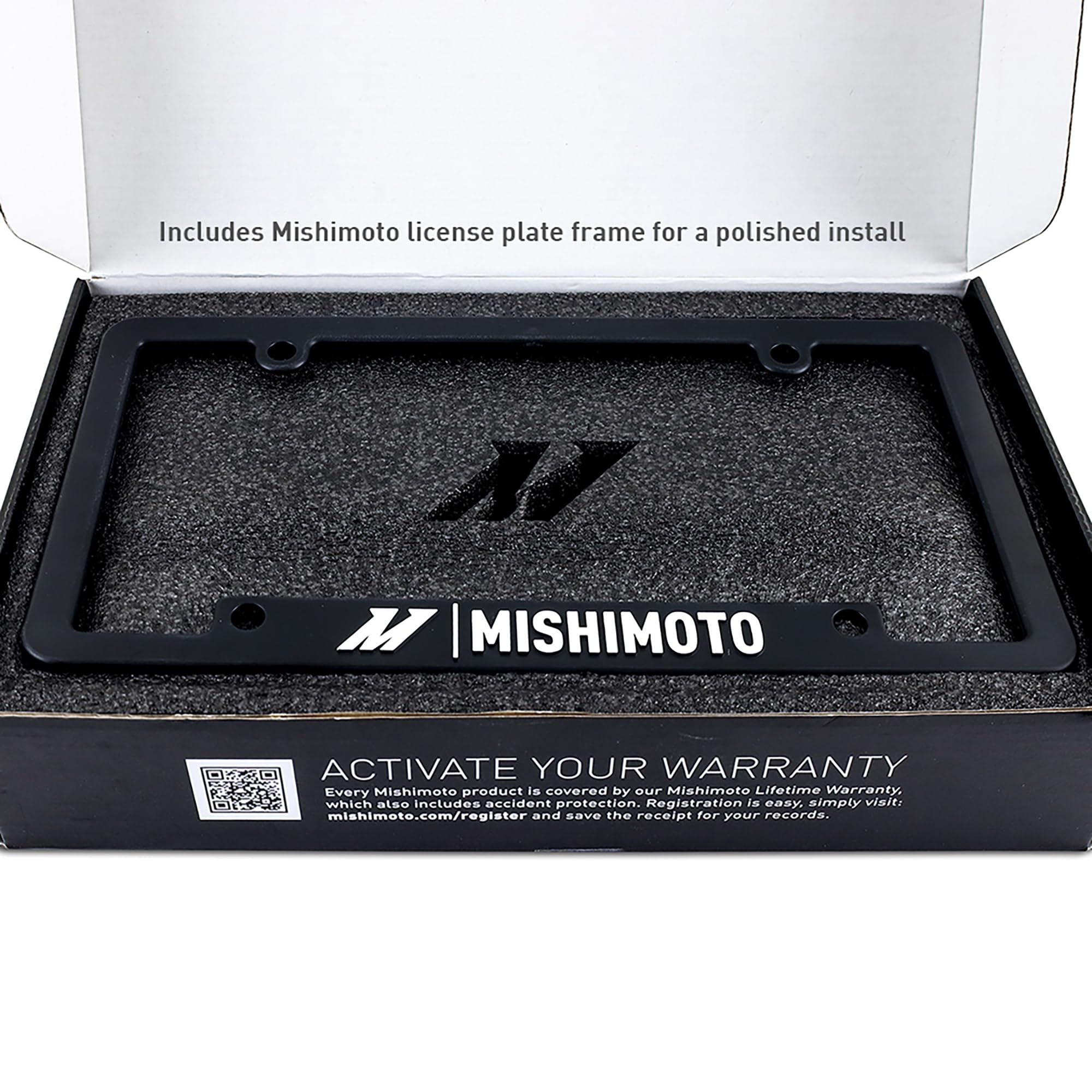 Mishimoto Relocation Kit License Plate, Compatible with Ford Mustang EcoBoost 2.3L, 2024+